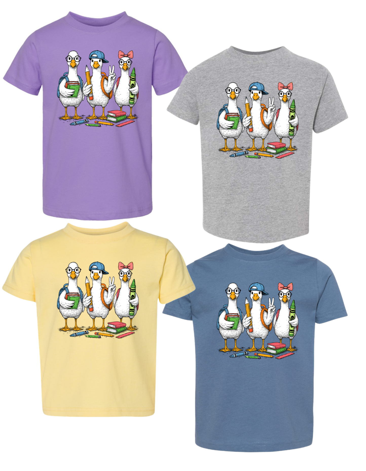 Back to school ducks