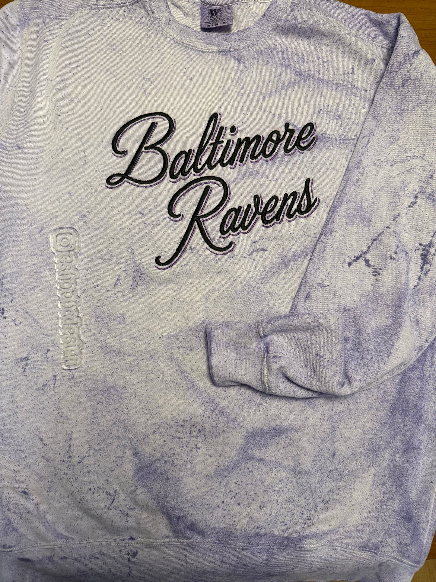 Baltimore Tie Dye CC Crewneck