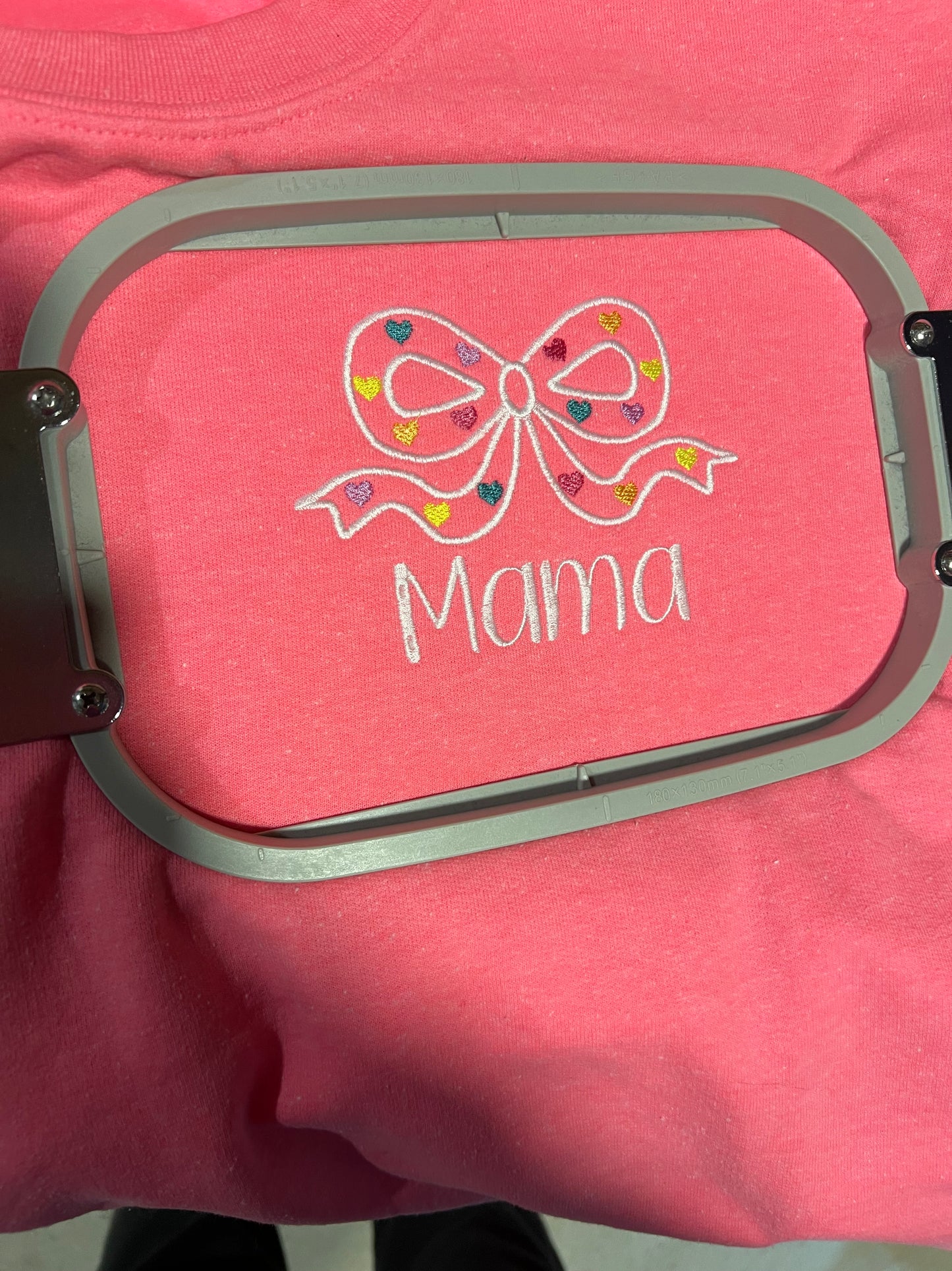 Mama Bow w/ hearts