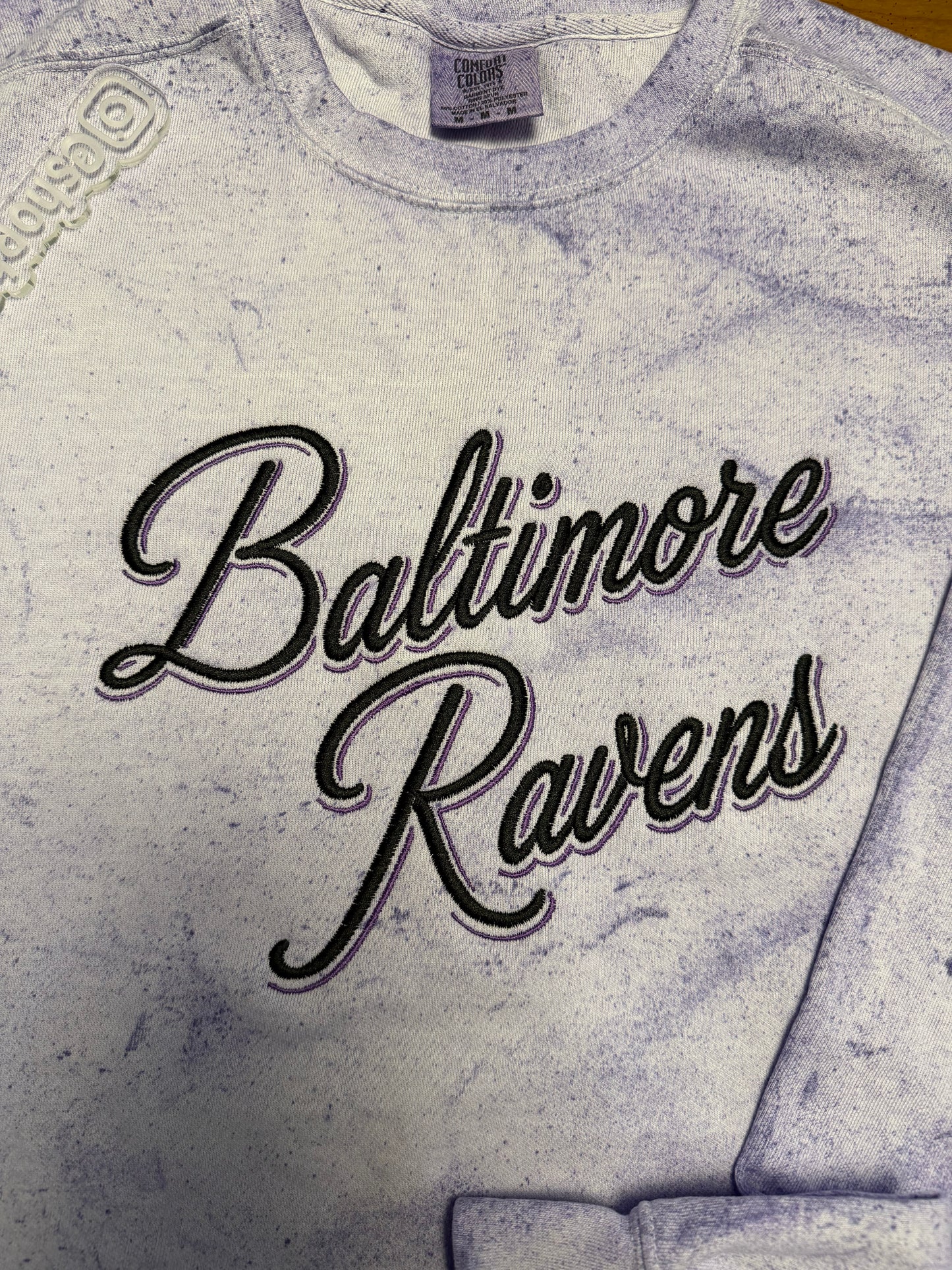 Baltimore Tie Dye CC Crewneck