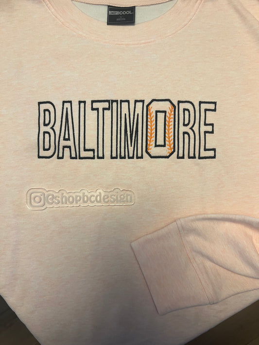 Baltimore Baseball Crewneck 2025