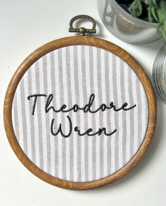 Baby Announcement Frame