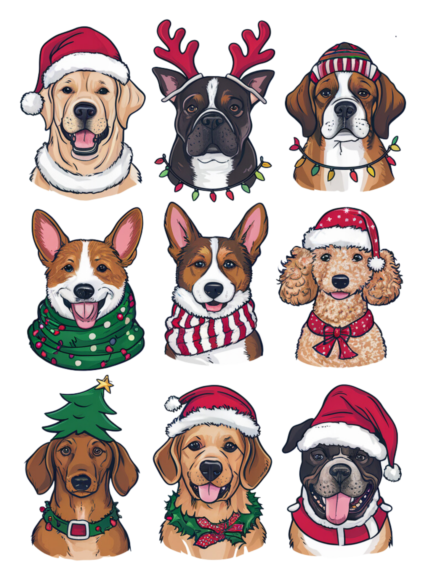 Christmas Dogs