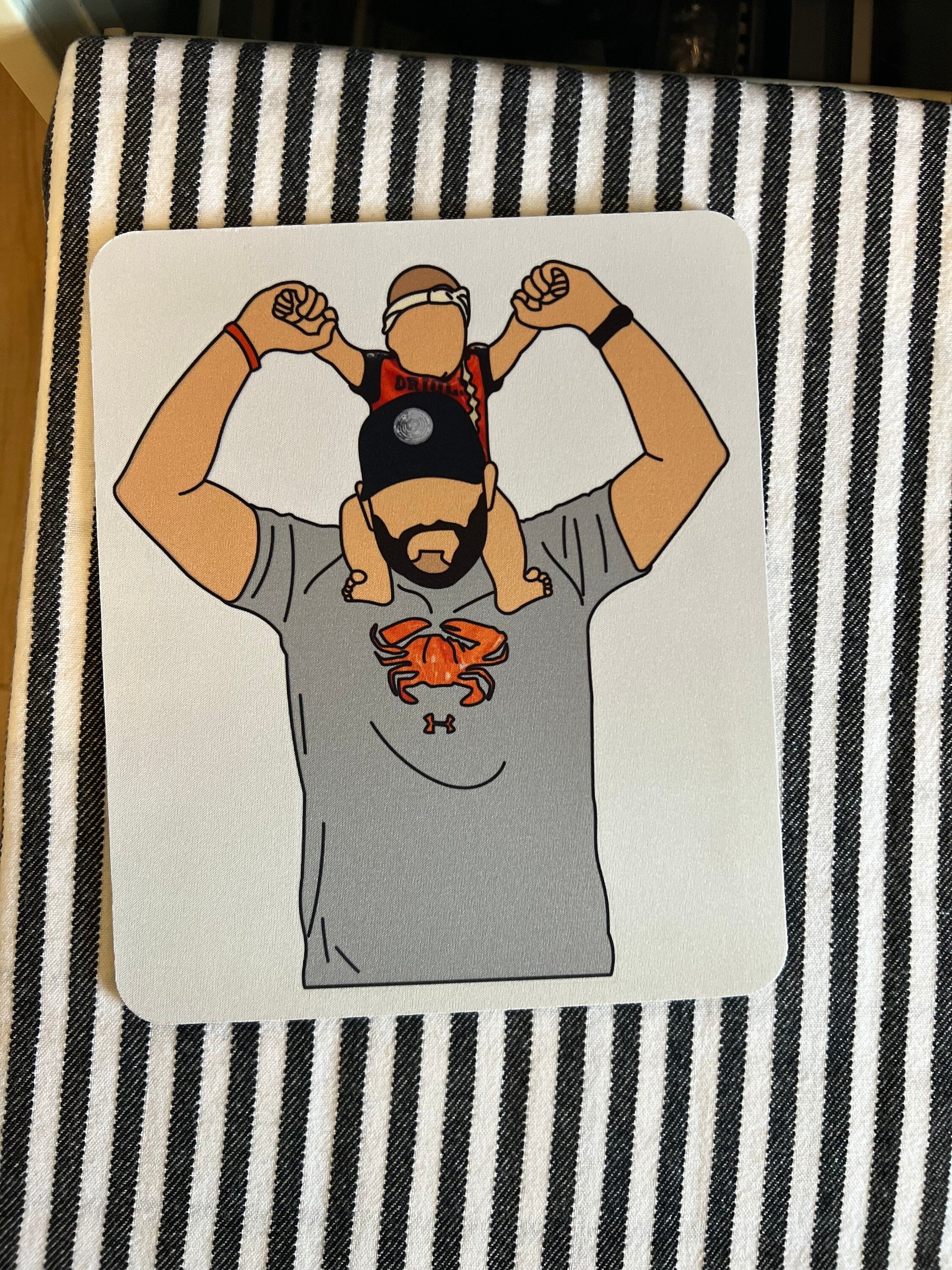 Custom Drawing Mousepad Custom Gift For Friend Work From Home Gift