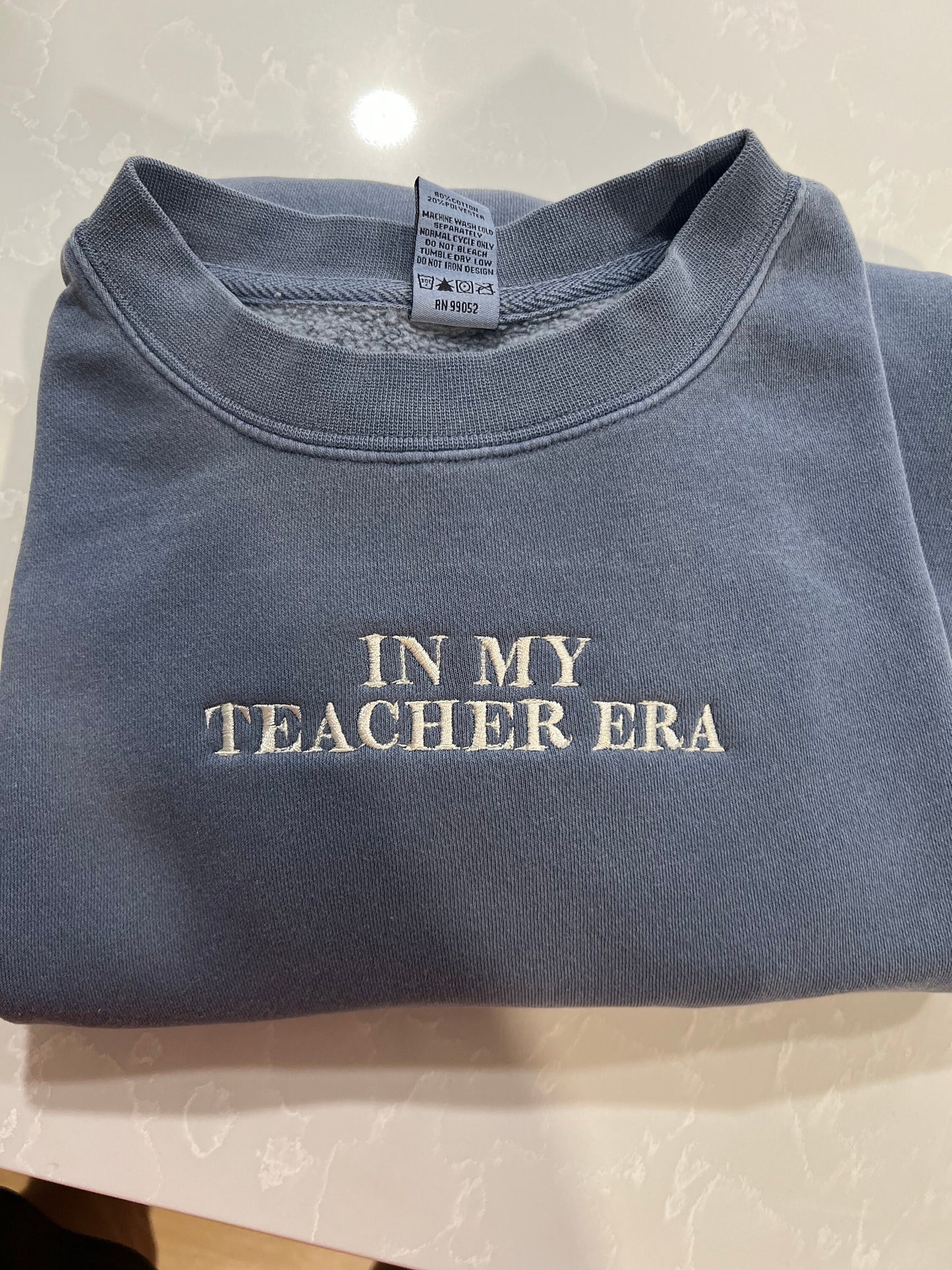 In My Era Premium Sweatshirt Dog Mom Era Teacher Era Bride Era Nursing School Era